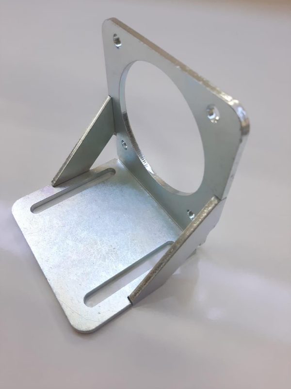 Nema 34 Step Motor Flanş Braketi Federli