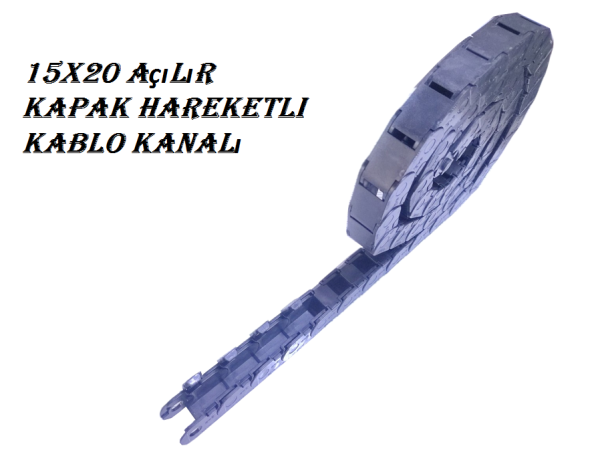 Hareketli Kablo Kanalı 15X20 (İç Ölçü) - Görsel 3