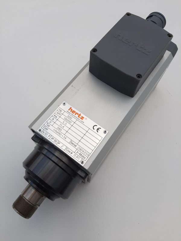 5.5 Kw Hertz Spindle Motor Er32 18000 Devir 220/380 - Görsel 2